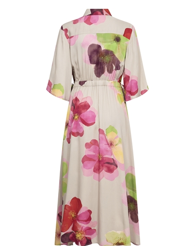 Nümph - NUTassy Long Kjole - Gray Morn